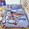 Kelzarro™ 100% Cotton Space Cartoon Duvet Cover Set for Kids with Pillowcases