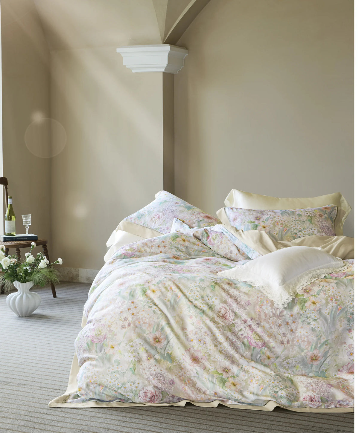 Kelzarro™ Cotton Printed Duvet Cover Set with Pillowcases – Modern Bedding Set