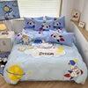 Kelzarro™ 100% Cotton Space Cartoon Duvet Cover Set for Kids with Pillowcases