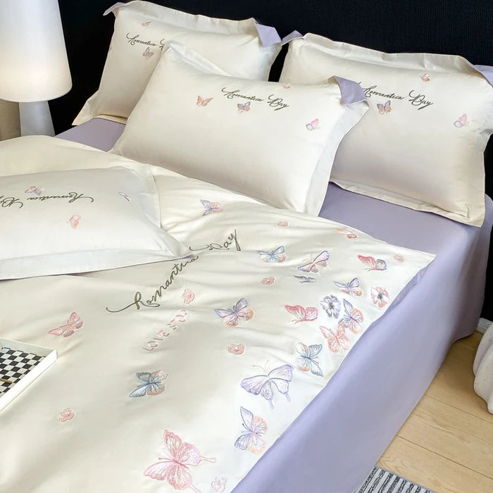 Kelzarro™ 200TC Cotton Duvet Cover Set – Printed Long-Staple Cotton Bedding for All Seasons