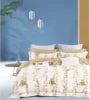 Kelzarro™ Cotton Printed Duvet Cover Set with Pillowcases – Modern Bedding Set