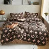 Kelzarro™ Premium Jacquard Bedding Set – Embroidered Floral Duvet Cover with Pillowcases
