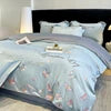 Kelzarro™ 200TC Cotton Duvet Cover Set – Printed Long-Staple Cotton Bedding for All Seasons