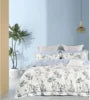 Kelzarro™ Cotton Printed Duvet Cover Set with Pillowcases – Modern Bedding Set