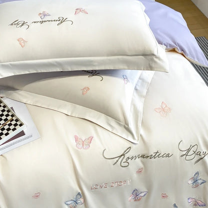 Kelzarro™ 200TC Cotton Duvet Cover Set – Printed Long-Staple Cotton Bedding for All Seasons