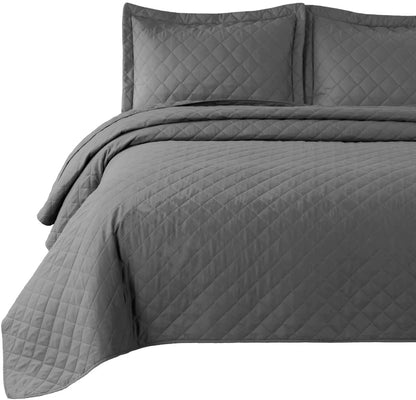 Kelzarro™ Super Soft Modern Quilt Set – King Size Bedding Collection
